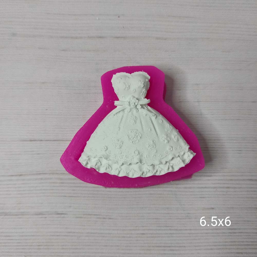 YY0087 Abiye Elbise Silikon Kalıp