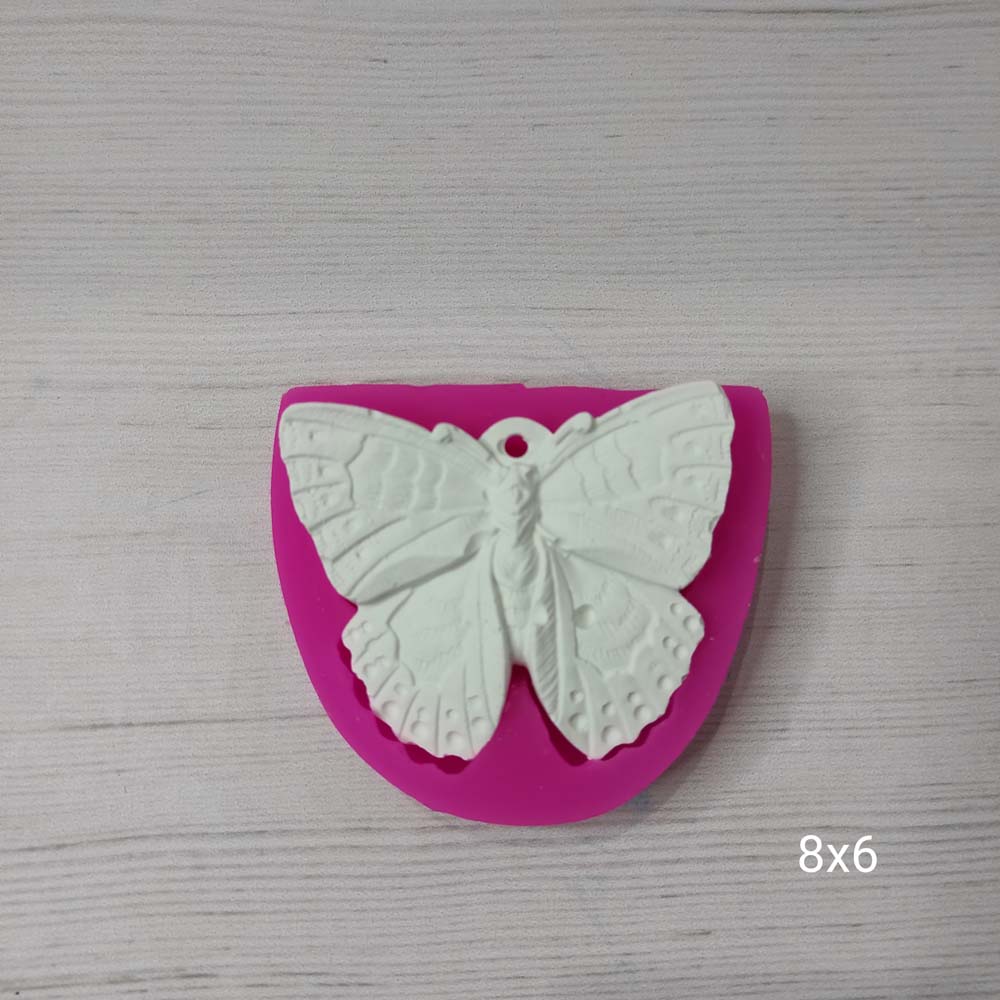 YY0110 Nokta Desenli Kelebek Silikon Kalıp