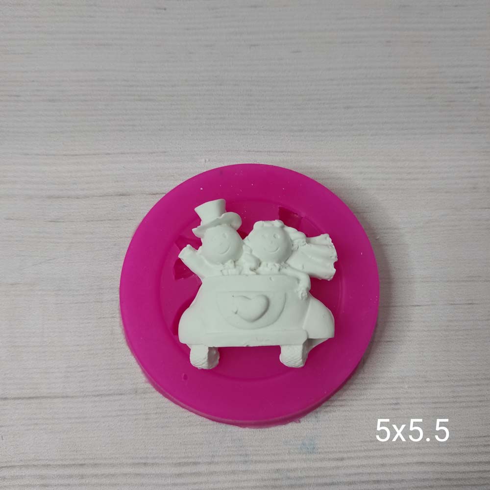 YY0114 Gelin Damat Magnet Silikon Kalıp