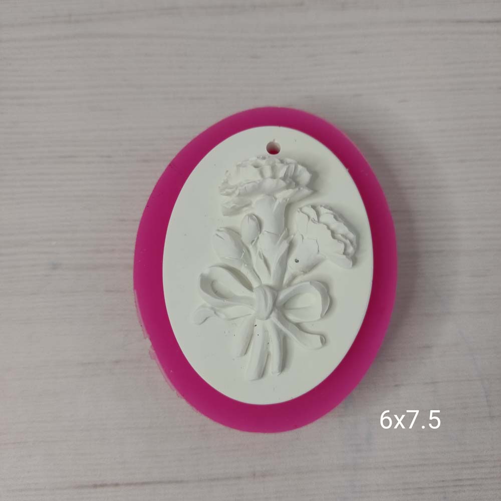 YY0178 Fiyonklu Buket Karanfil Silikon Kalıp