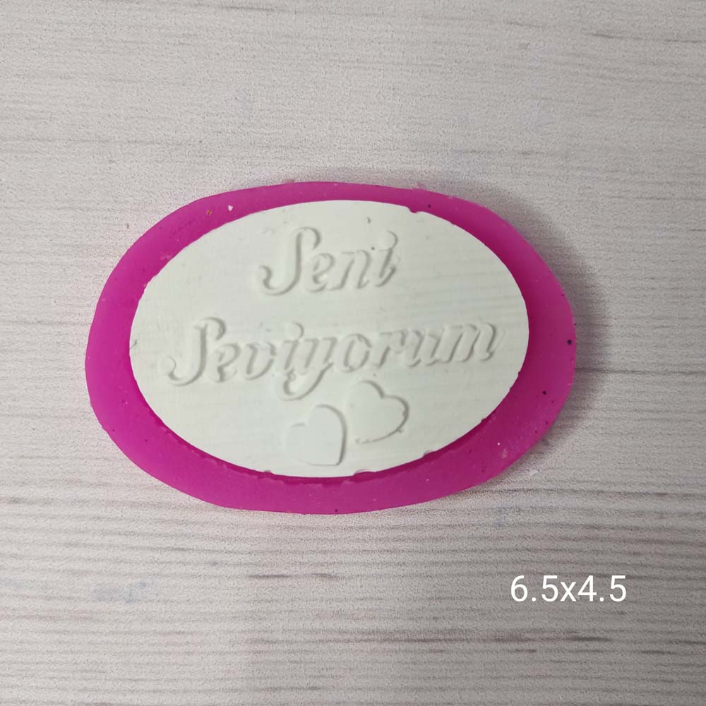 YY0268 Seni Seviyorum Silikon Kalıp