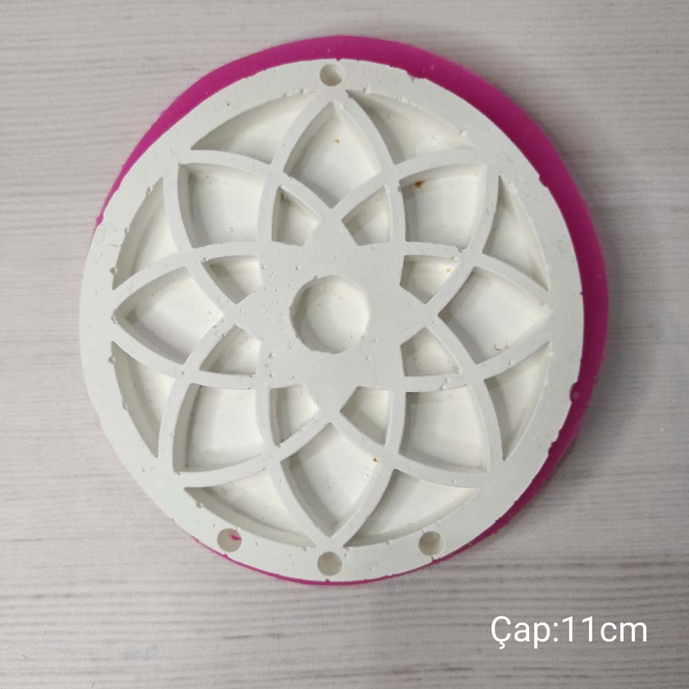 YY0302 Sahasrara Meditasyon Simge Silikon Kalıp