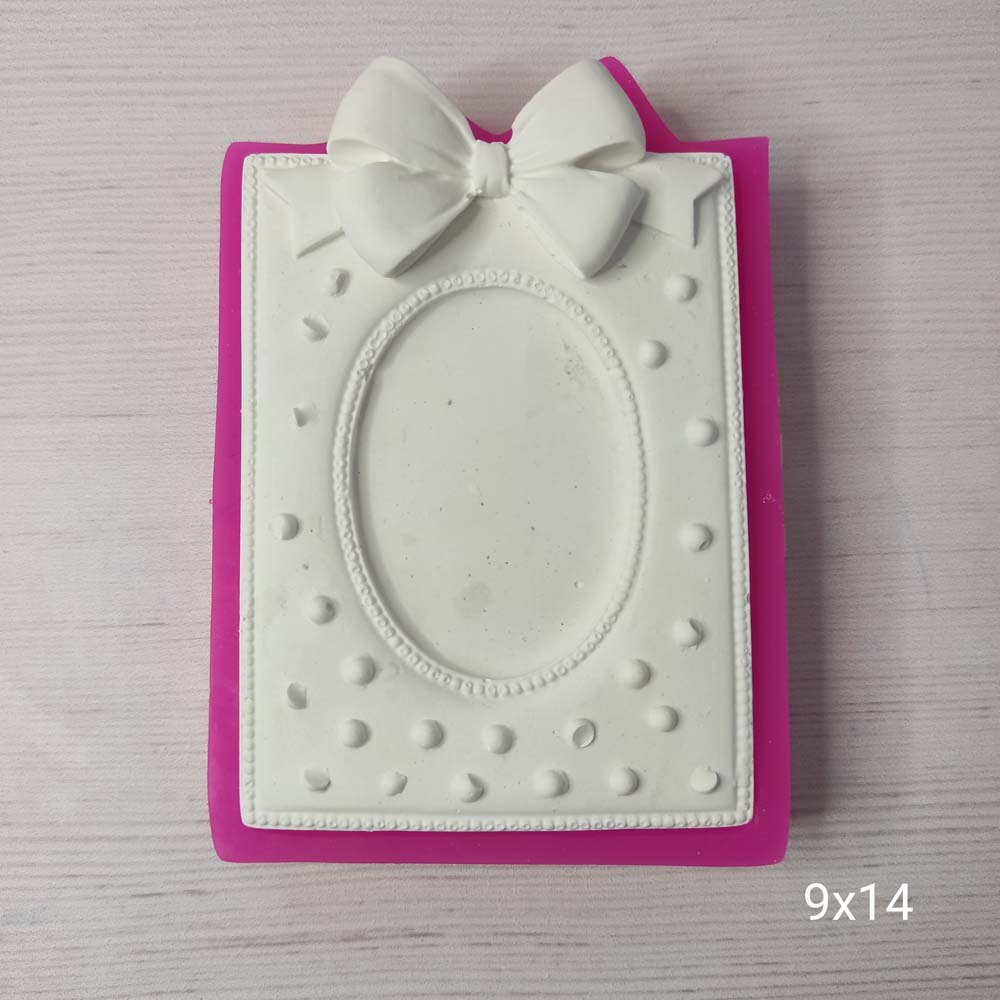 YY0340 Fiyonklu Çerçeve Silikon Kalıp