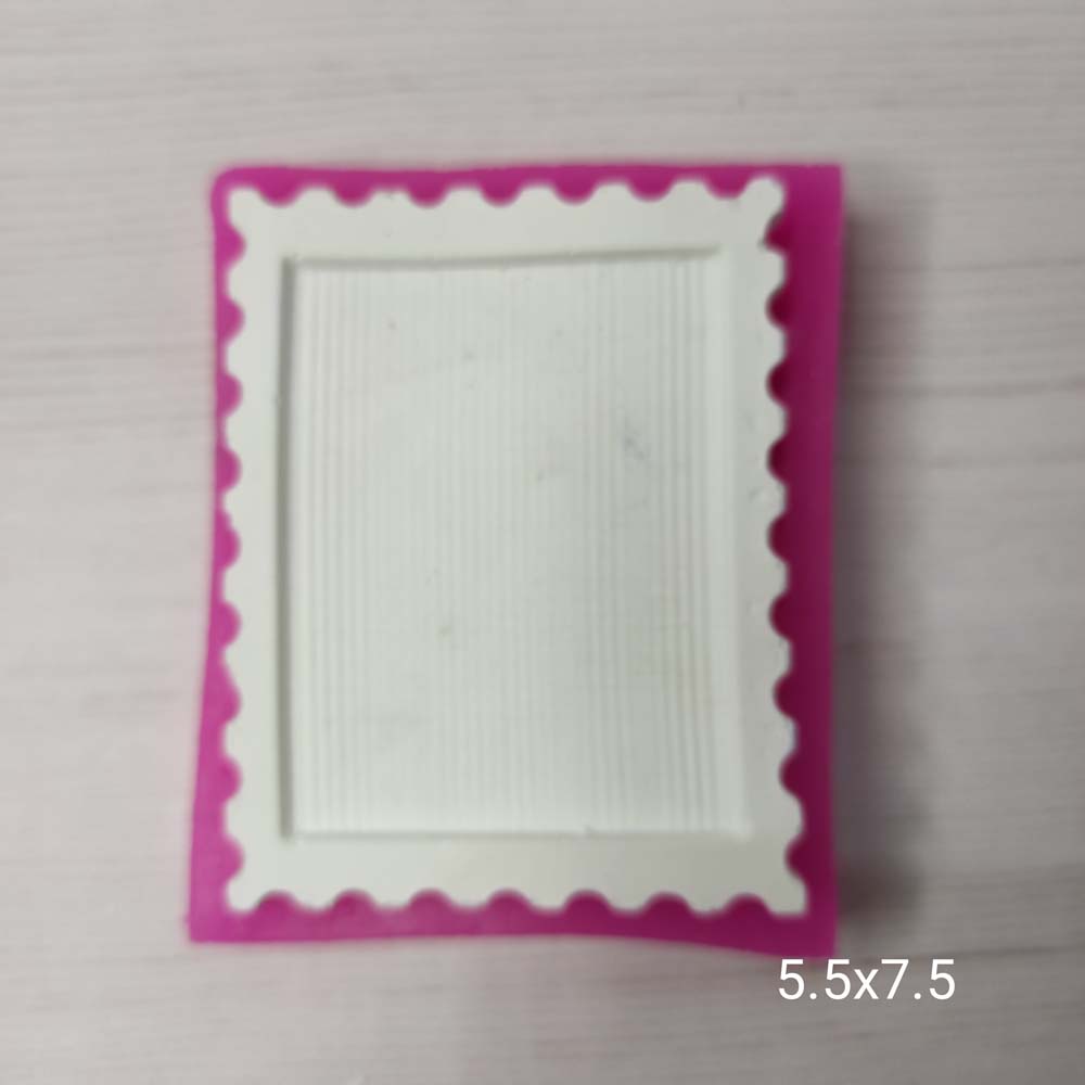 YY0395 Kenarı Oymalı Dikdörtgen Çerçeve Silikon Kalıp