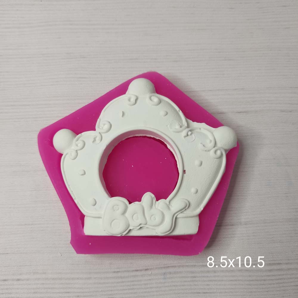 YY0405 Baby Yazılı Çerçeve Silikon Kalıp