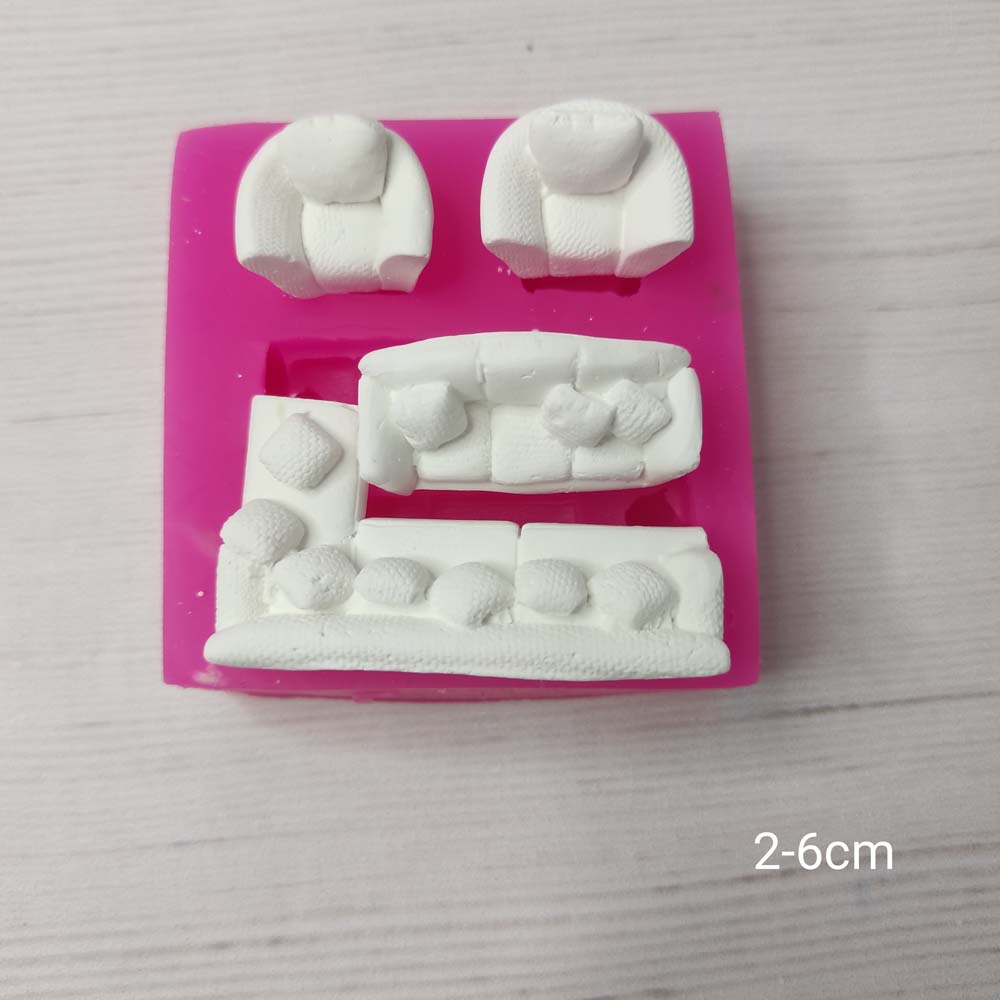 YY0426 Minyatür Oturma Grubu Silikon Kalıp