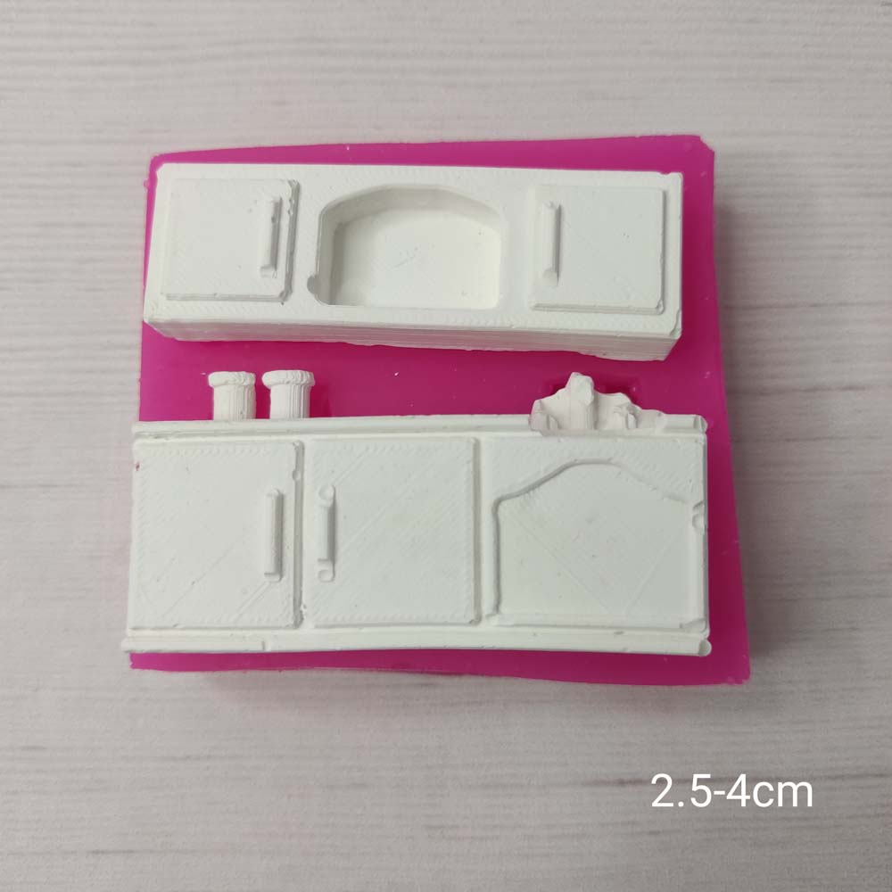 YY0431 Minyatür Dolap Takımı Silikon Kalıp