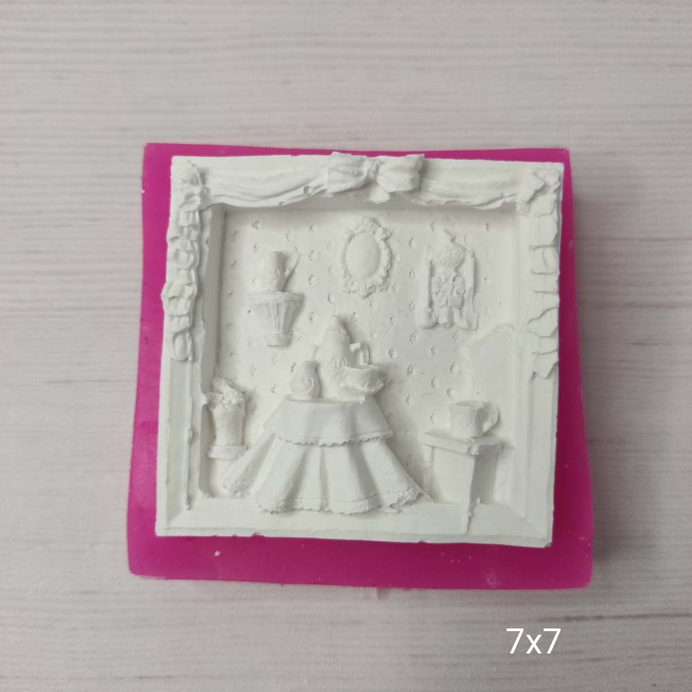YY0442 Kahve Odası Silikon Kalıp YY0442 Kahve Odası Silikon Kalıp