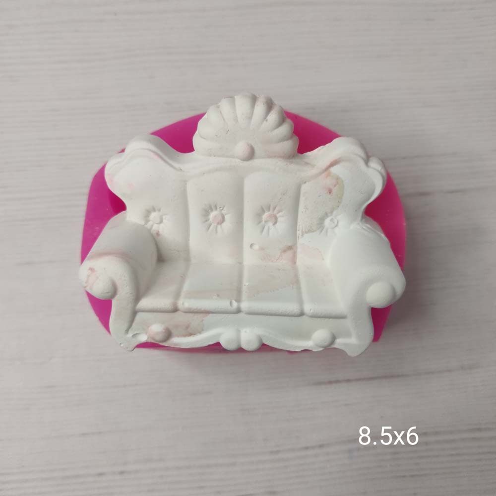 YY0444 Minyatür Üçlü Koltuk Silikon Kalıp