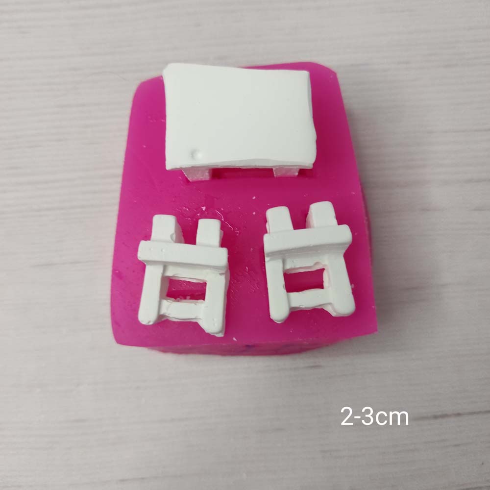 YY0446 Minyatür Masa Sandalye Takımı Silikon Kalıp