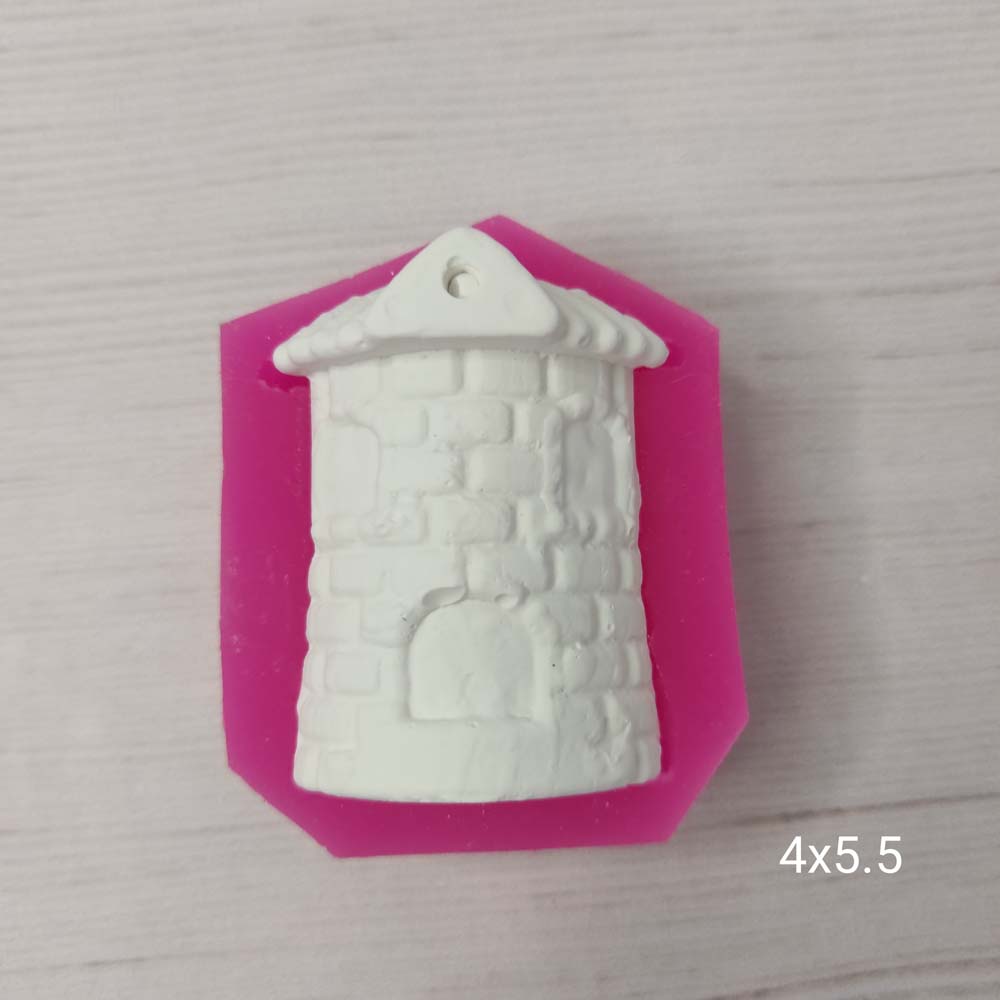 YY0484 Taş Ev Silikon Kalıp