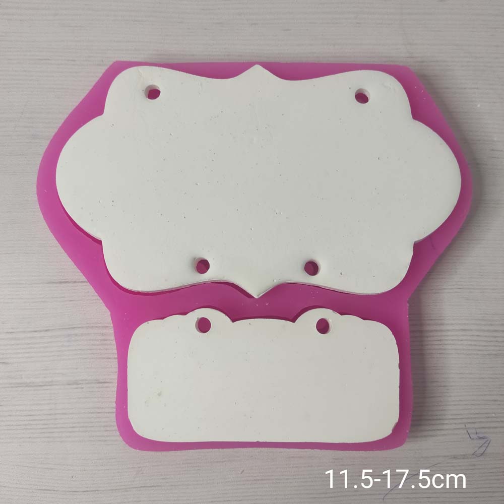 YY0504 Askı Tabanlık İsimlik Silikon Kalıp