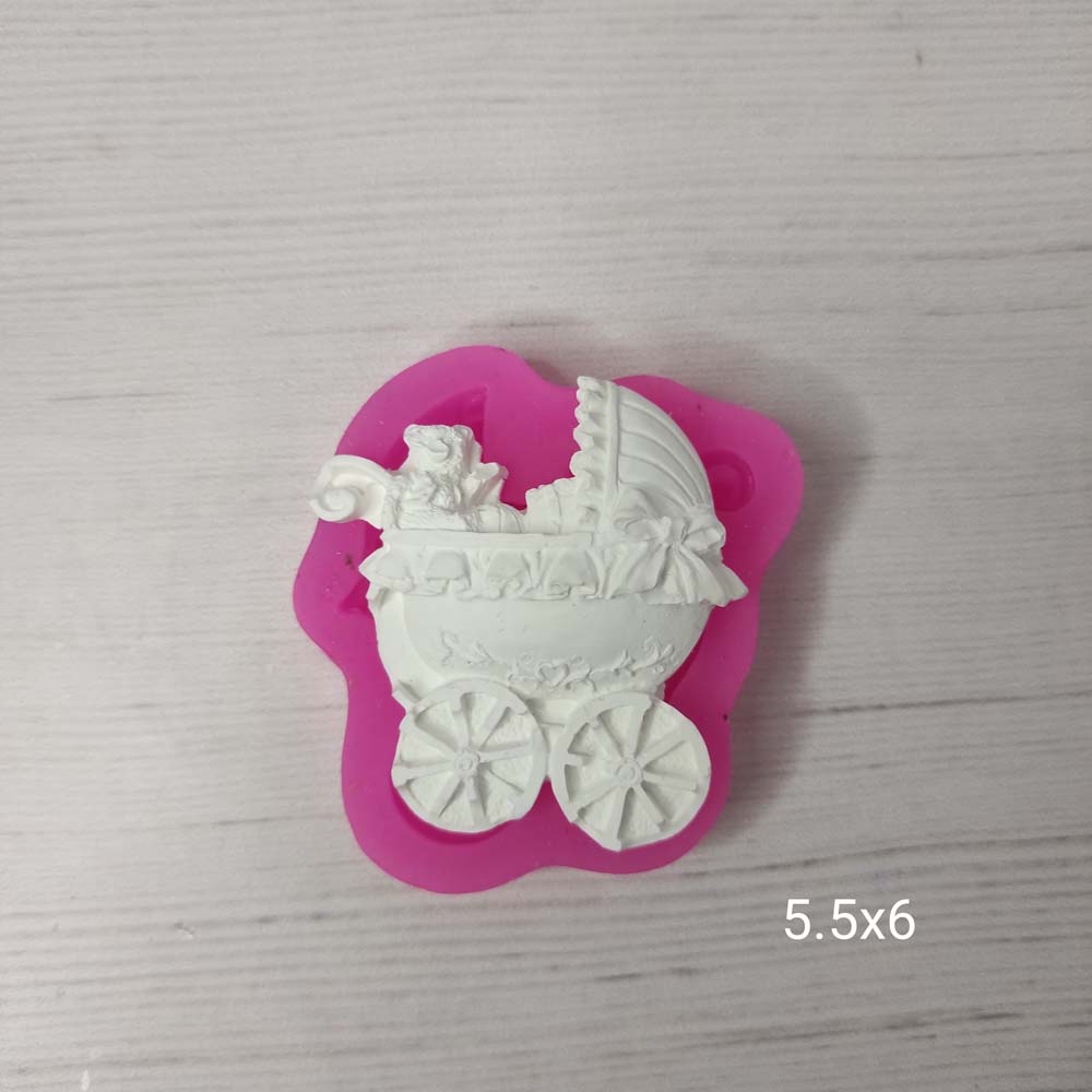 YY0565 Bebek Arabası Puset Silikon Kalıp