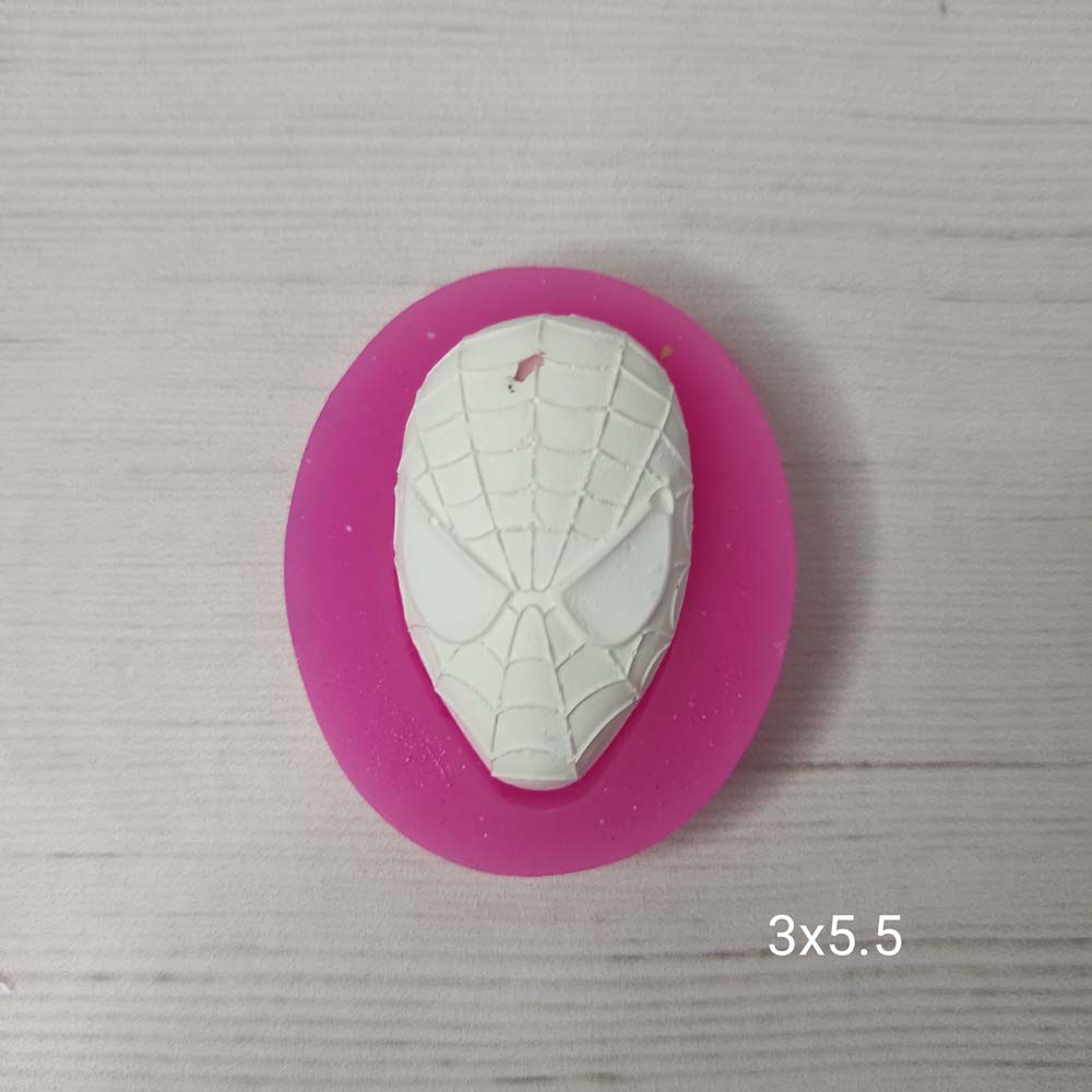 YY0566 Örümcek Adam Maskesi Silikon Kalıp