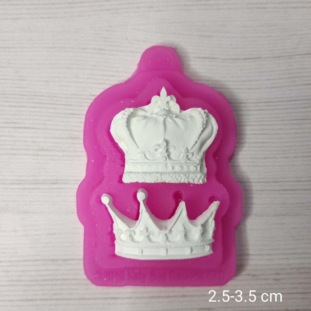 YY0663 Kral ve Kraliçe Taç Silikon Kalıp