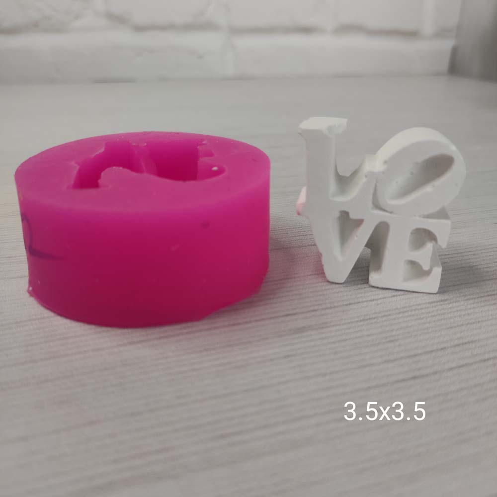 YY0741 LOVE Silikon Kalıp