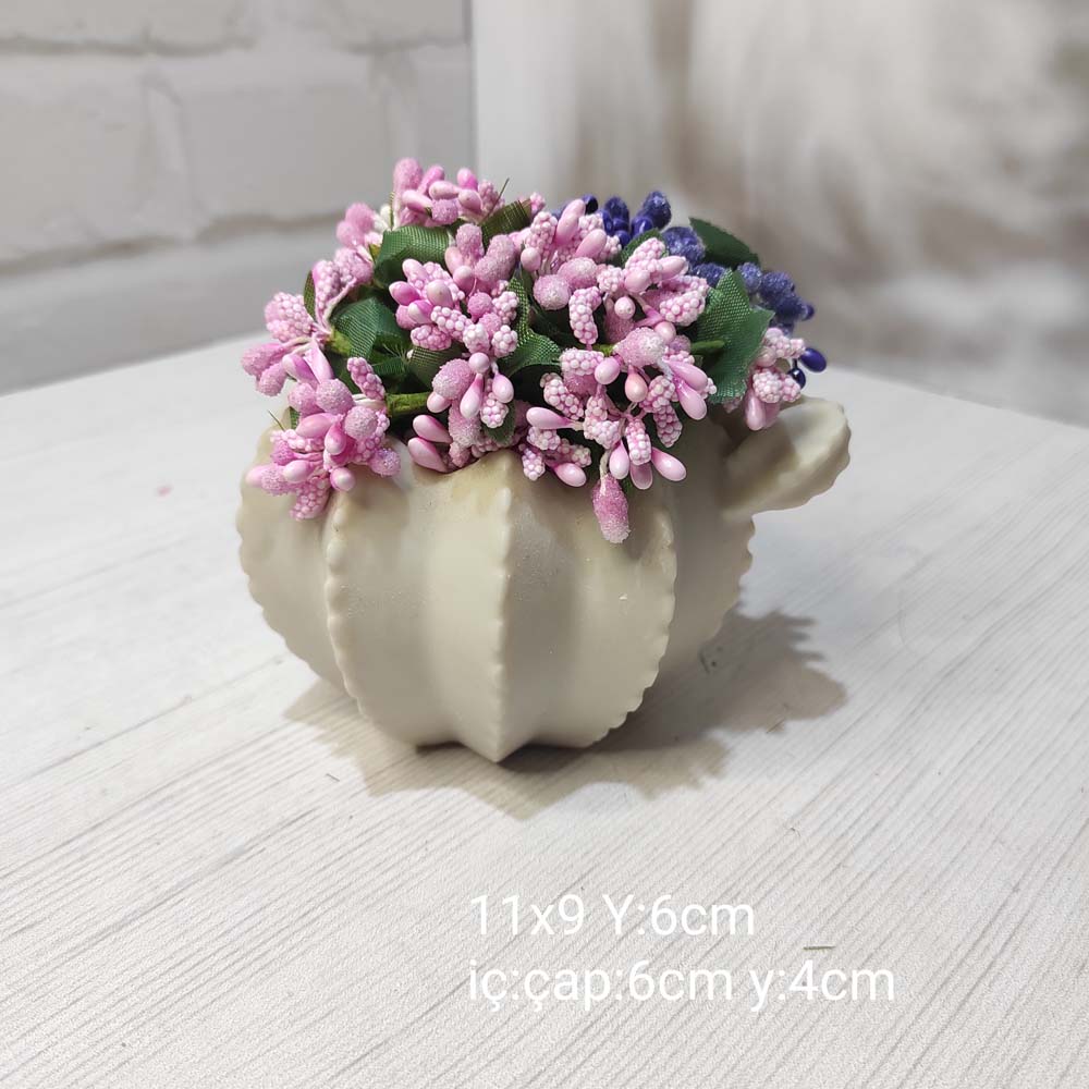 YY0824 Kaktüs Saksı Silikon Kalıp