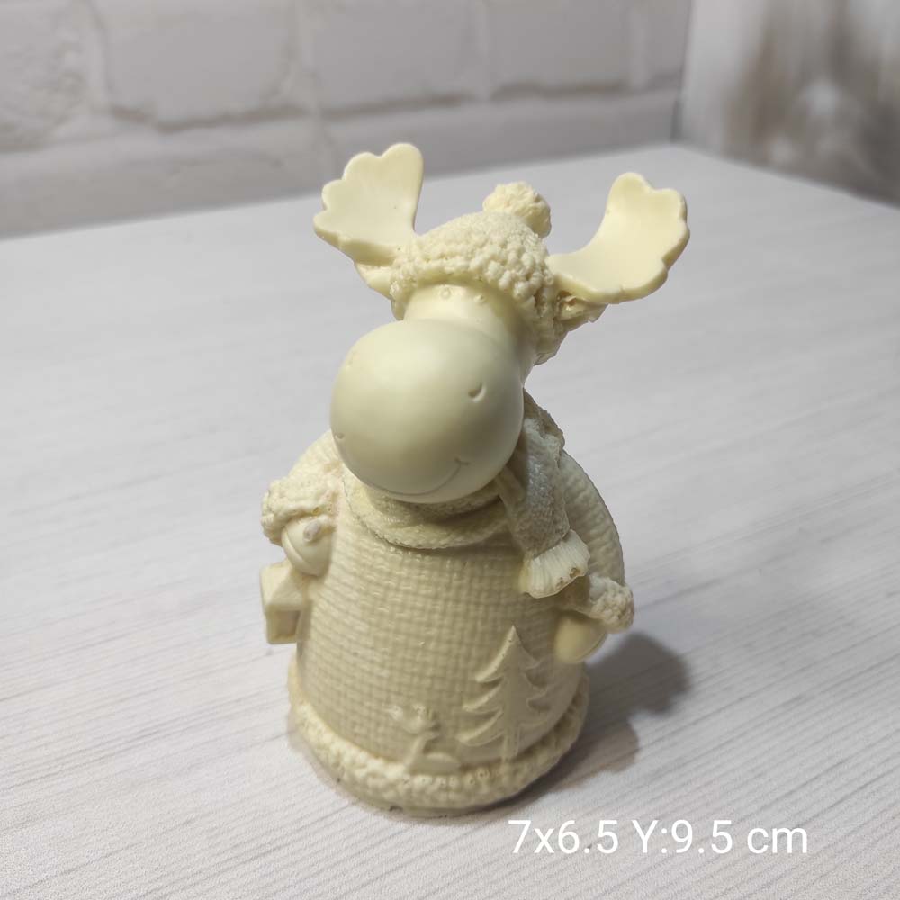 YY0849 Yılbaşı Geyik Silikon Kalıp