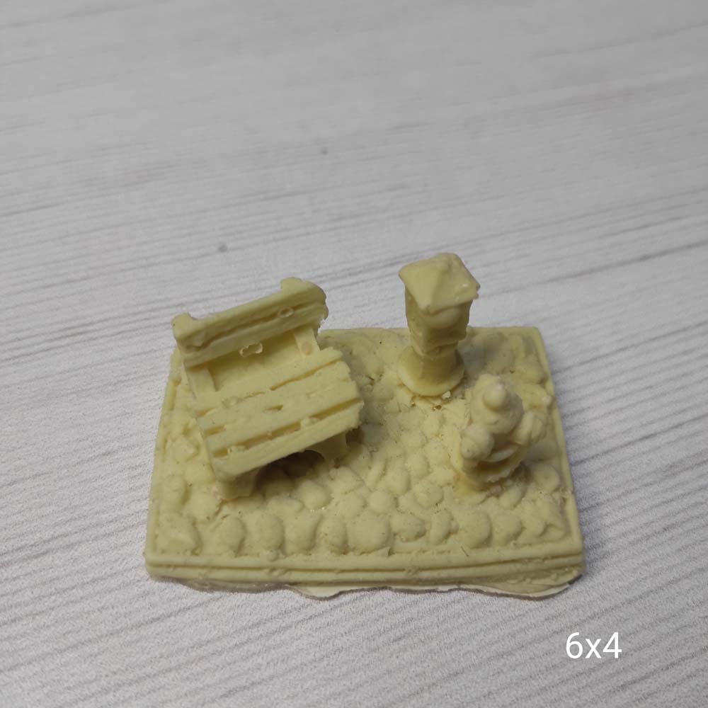 YY0895 Avludaki Yangın Musluğu Oturak Lamba Silikon Kalıp