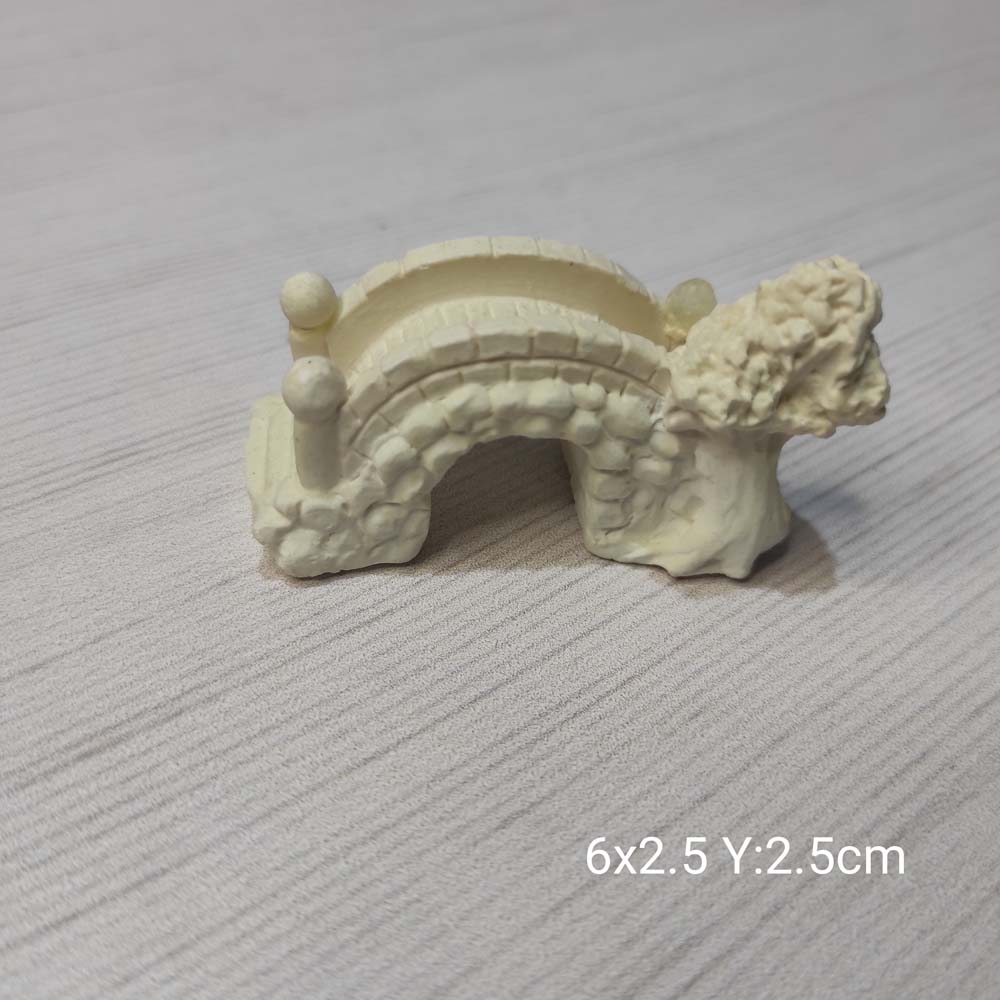 YY0900 Ağaçlı Taş Köprü Silikon Kalıp