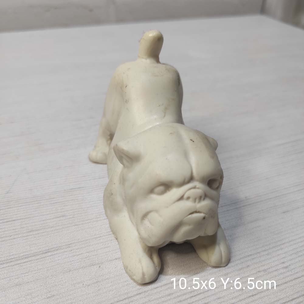 YY0926 Kuyruğu Havada Bulldog Köpek Silikon Kalıp