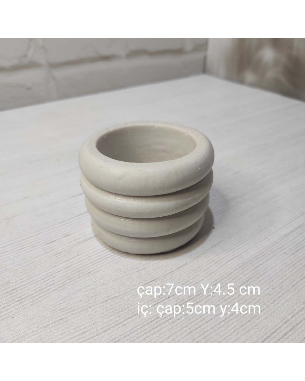 Boğumlu Sukulent Saksı Silikon Kalıp – Doğal ve Şık Dekoratif Hediye!