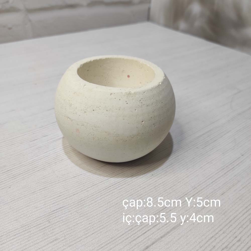 YY0990-Yuvarlak Saksı Silikon Kalıp