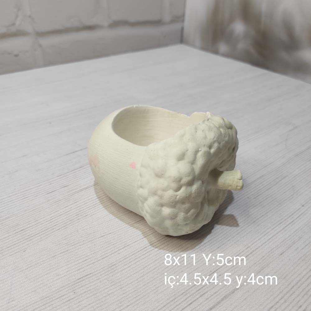 YY0993-Palamut Saksı Silikon Kalıp