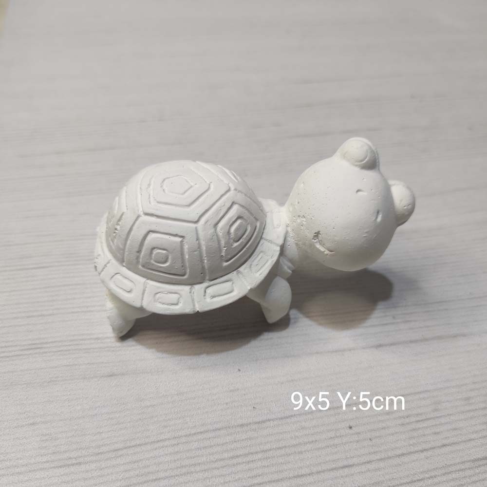 YY1033-Kaplumbağa Saksı Süsü Silikon Kalıp