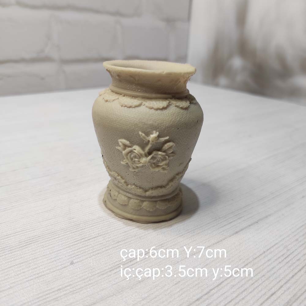YY1041-Küçük Vazo Silikon Kalıp YY1041-Küçük Vazo Silikon Kalıp
