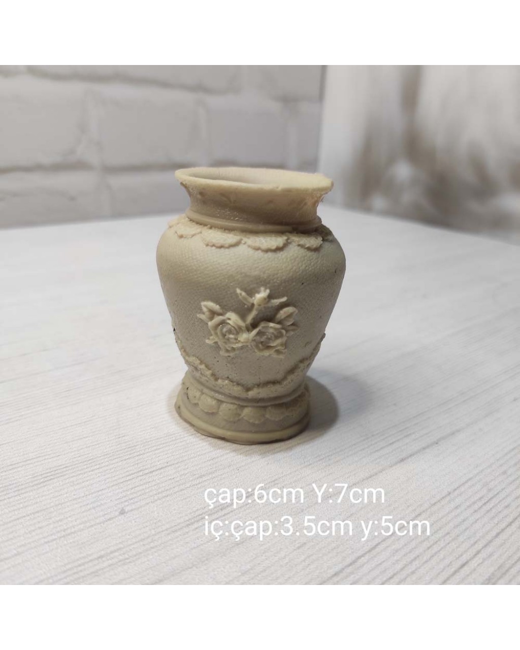 YY1041-Küçük Vazo Silikon Kalıp