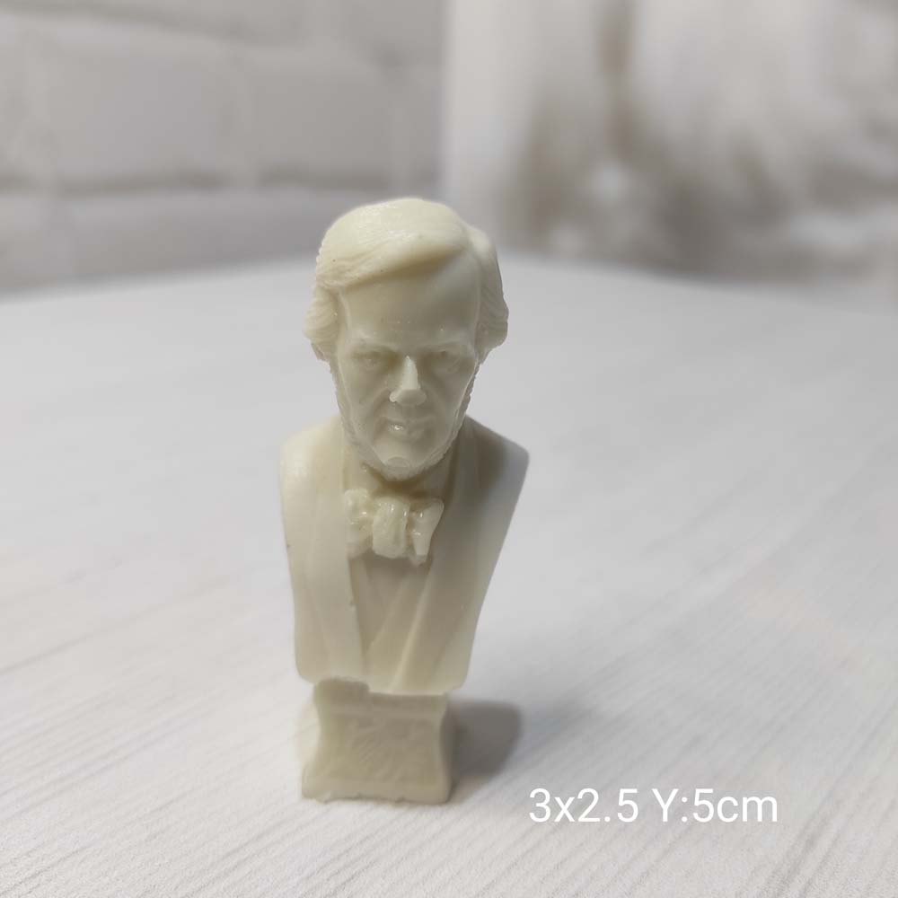 YY1151-Büst Erkek Biblo Silikon Kalıp