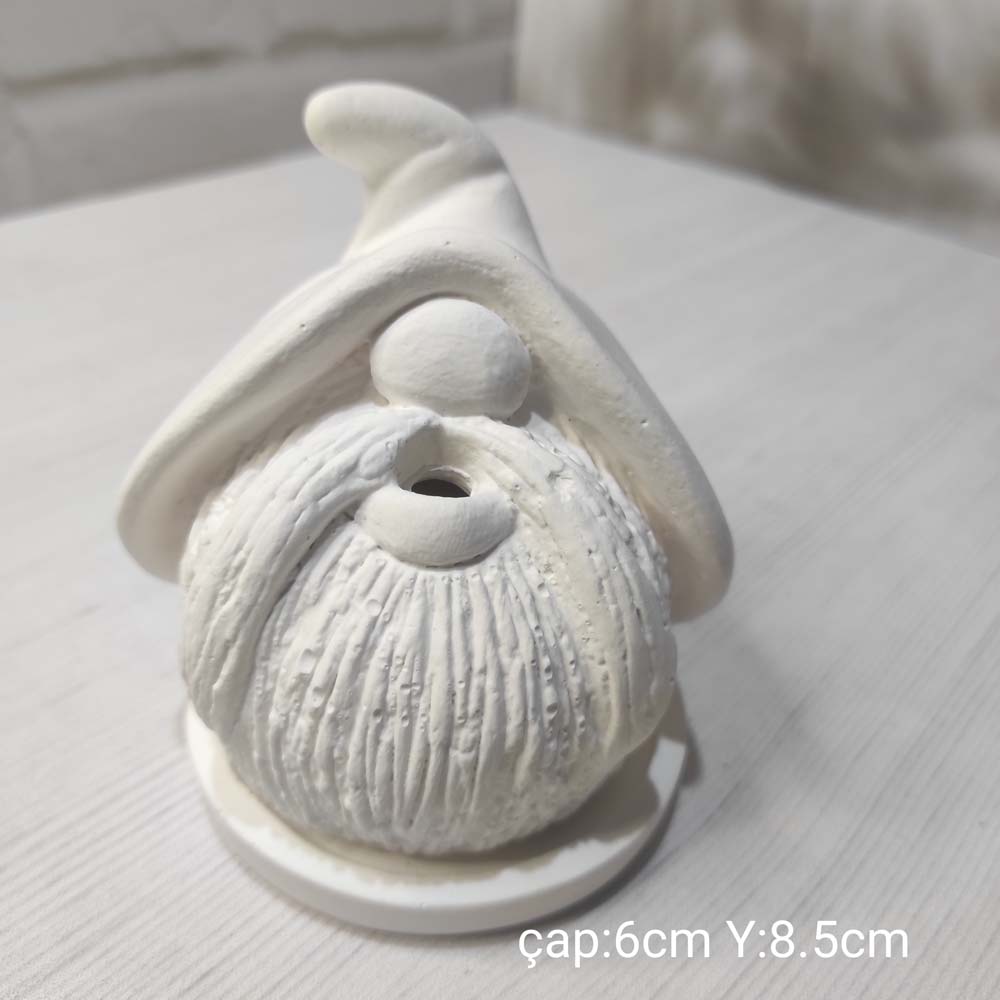 YY1176-Gnome Tütsülük Tabanlıklı Silikon Kalıp