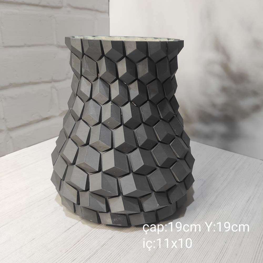 YY1183 Prizma Büyük Vazo Silikon Kalıp: Modern ve Çarpıcı Hediye Seçeneği! YY1183 Prizma Büyük Vazo Silikon Kalıp: Modern ve Çarpıcı Hediye Seçeneği!