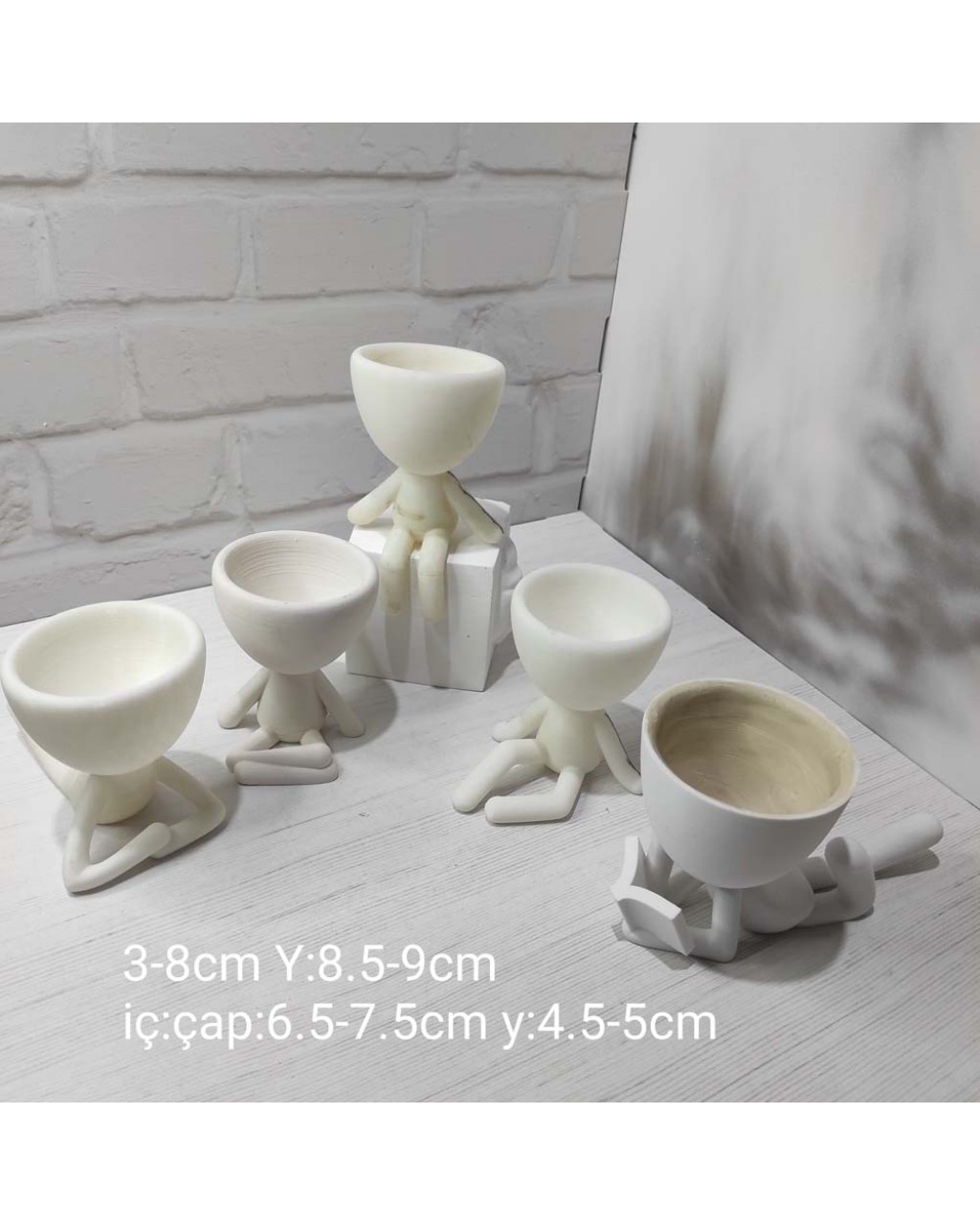 Çöp Adam 5’li Saksı Silikon Kalıp – Eğlenceli ve Modern Dekoratif Hediye! Çöp Adam 5’li Saksı Silikon Kalıp – Eğlenceli ve Modern Dekoratif Hediye!