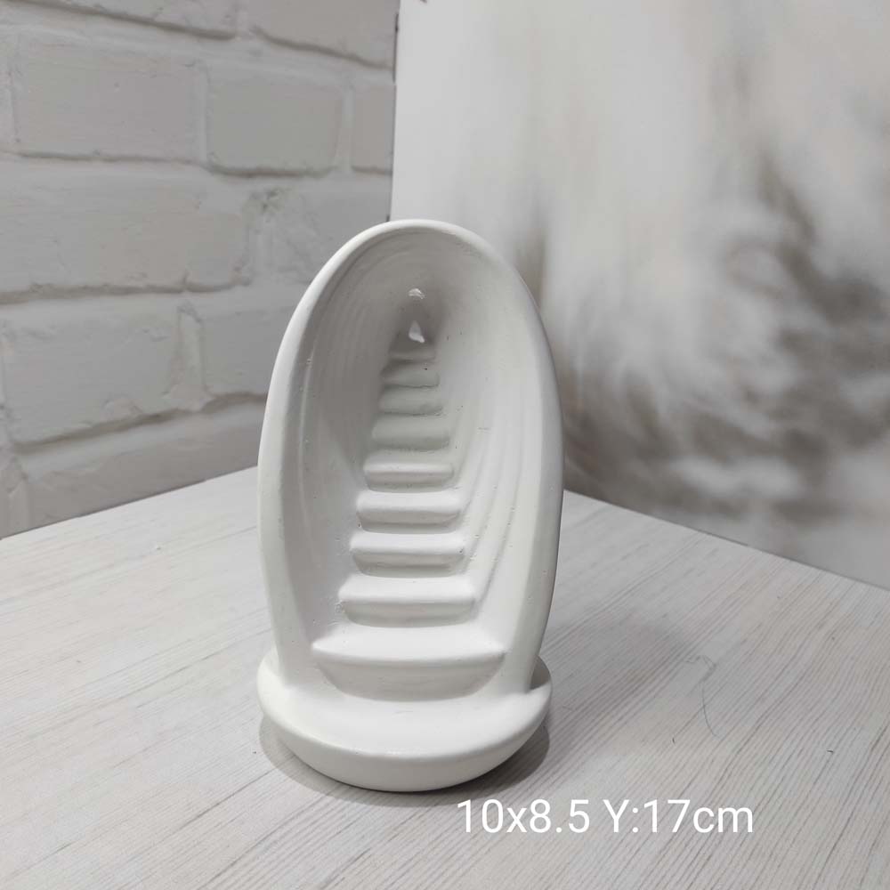 YY1267-Tombul Merdiven Tütsü Silikon Kalıp