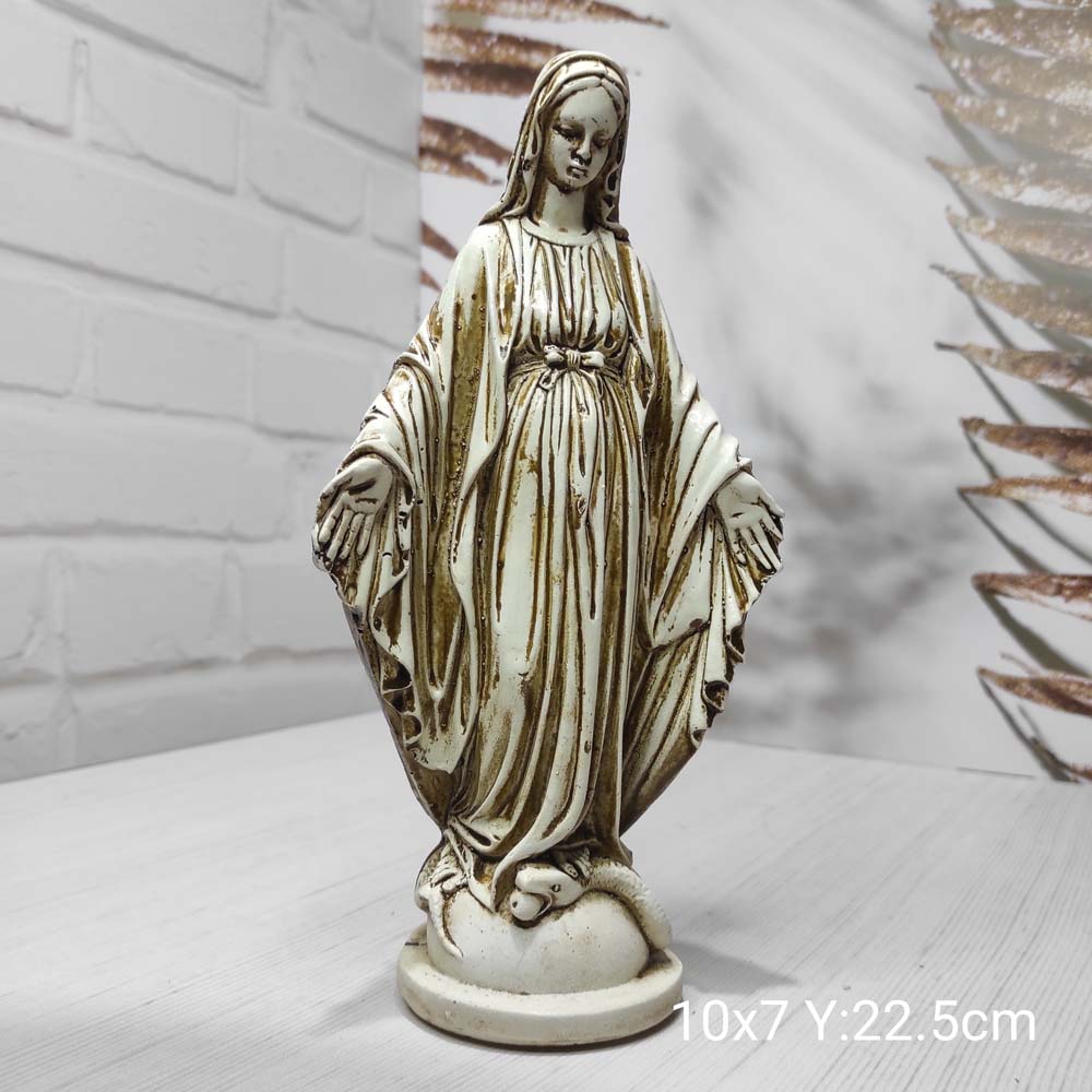 YY1283 Meryem Figürlü Biblo Silikon Kalıp: Anlamlı ve Şık Hediye Seçeneği!