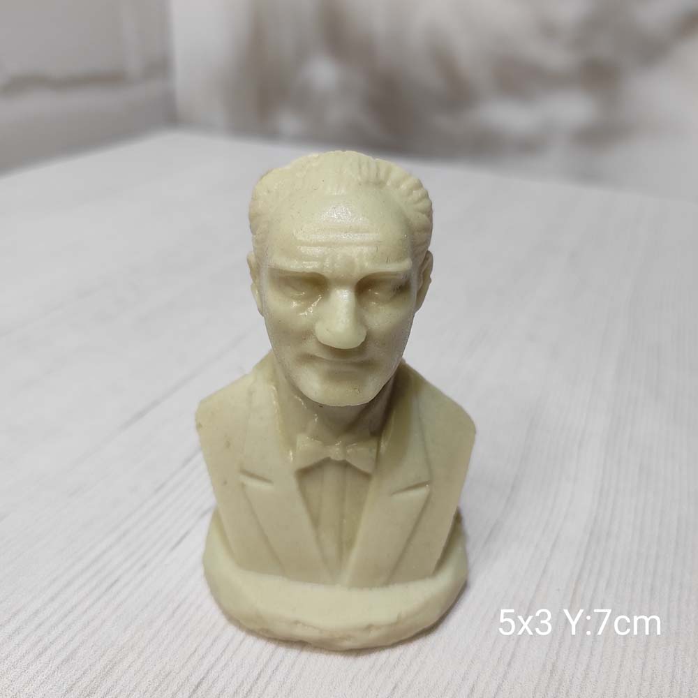 YY1405-Atatürk Biblo Küçük Silikon Kalıp