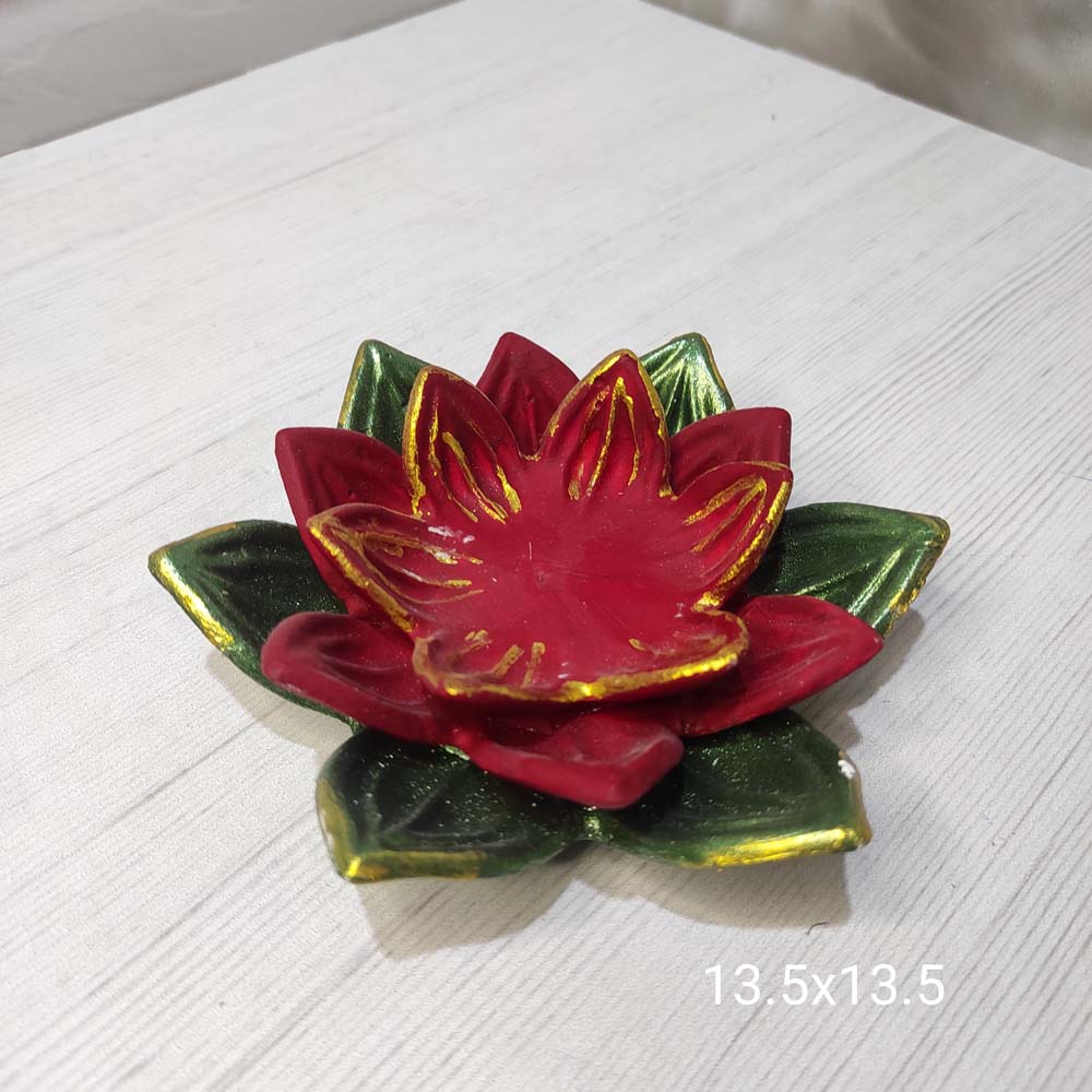 YY1454-Lotus Çiçek Mumluk Silikon Kalıp