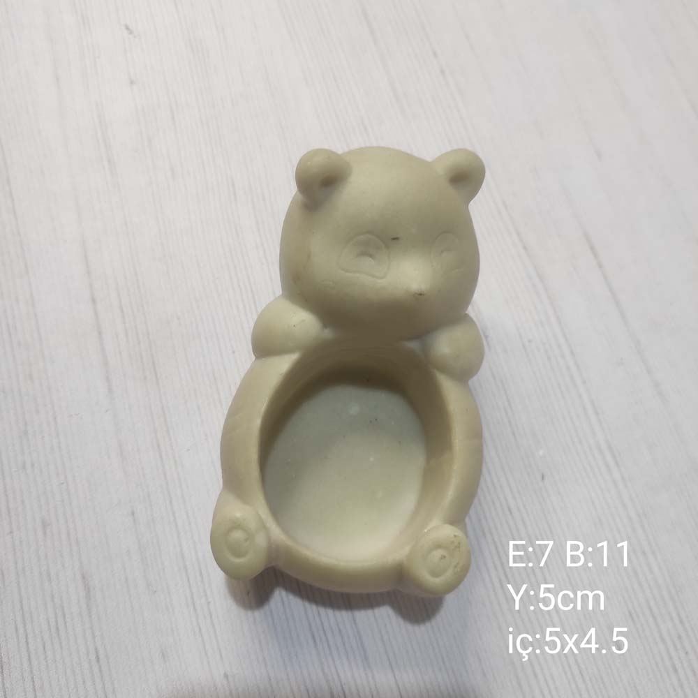 YY1502-Panda Saksı Silikon Kalıp YY1502-Panda Saksı Silikon Kalıp