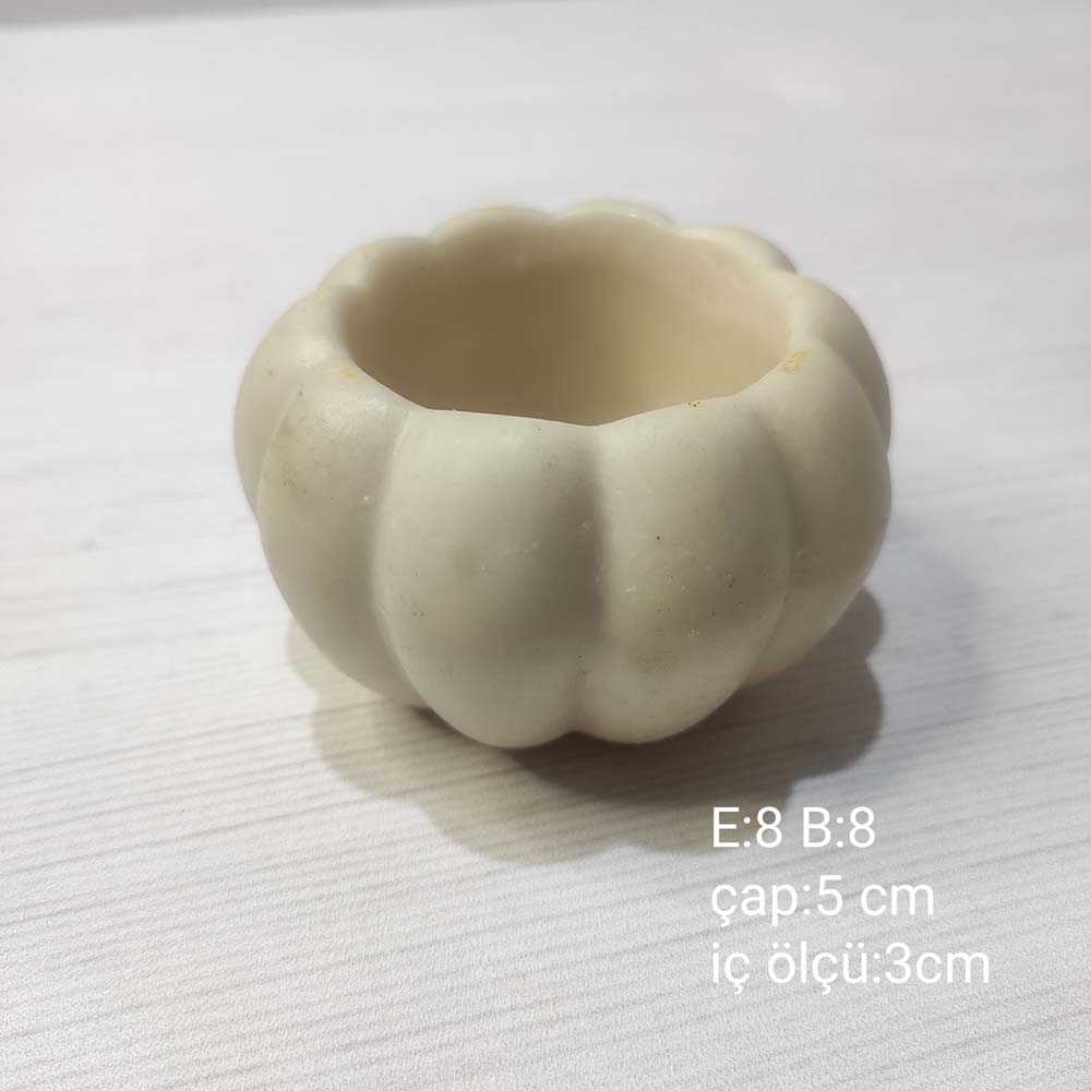 YY1507-Kabak Sukulent Saksı Silikon Kalıp YY1507-Kabak Sukulent Saksı Silikon Kalıp
