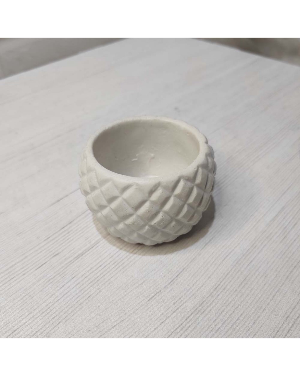 YY1518-Baklava Desen Sukulent Saksı Silikon Kalıp