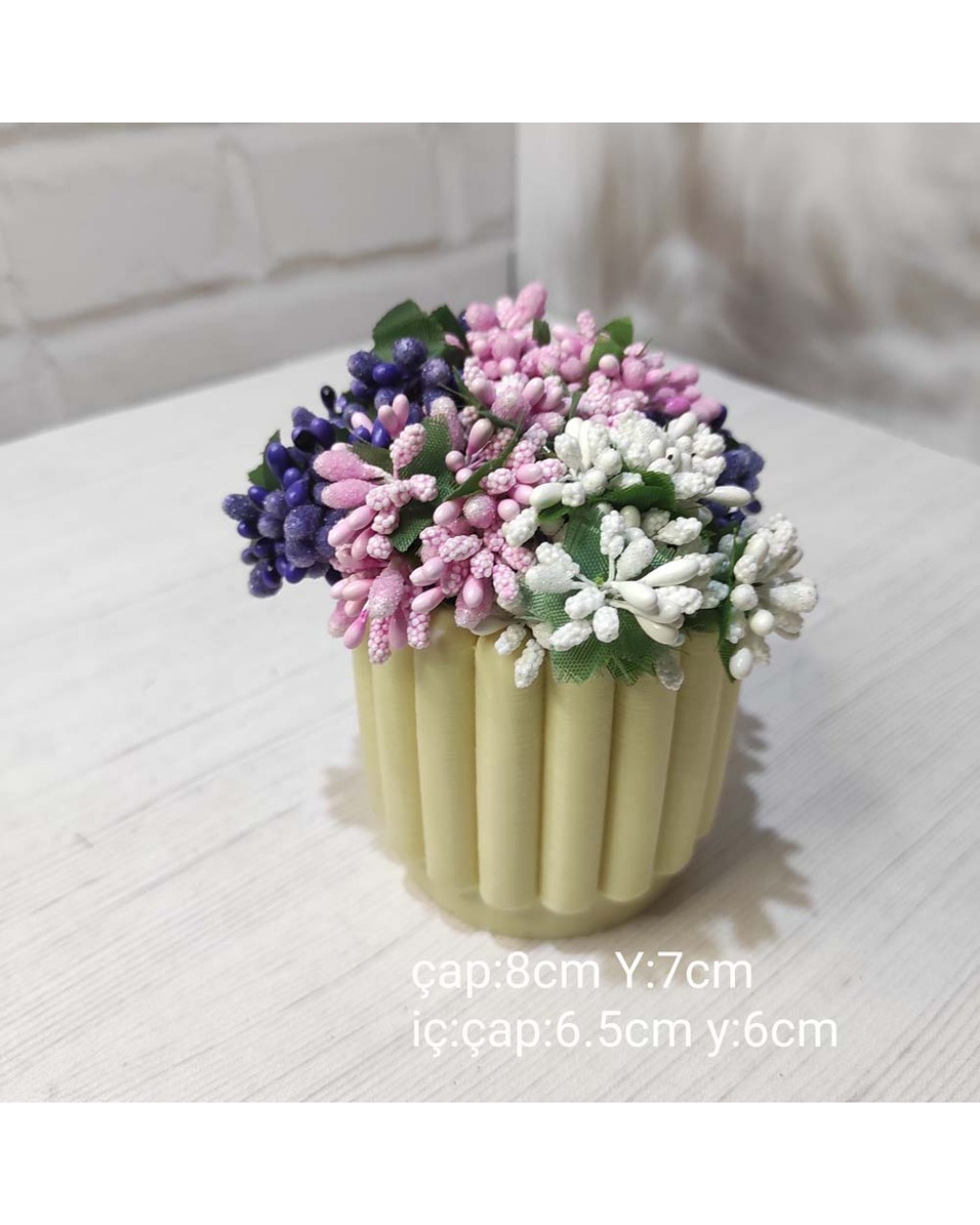 YY1539-Sukulent Model Kedi Dilli Silikon Kalıp