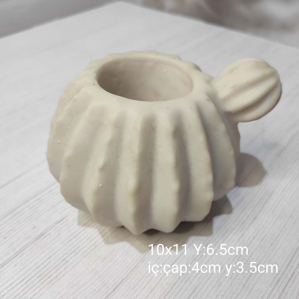 YY1543-Kaktüs Sukulent Tek Çıkıntılı Silikon Kalıp YY1543-Kaktüs Sukulent Tek Çıkıntılı Silikon Kalıp