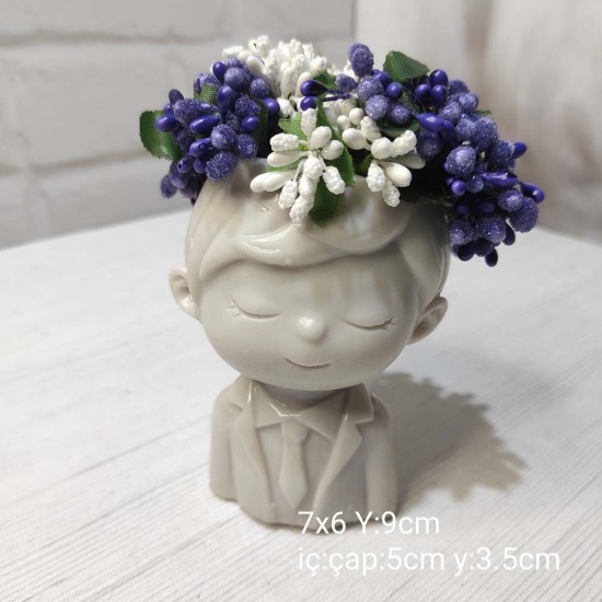 Kravatlı Çocuk Sukulent Saksı Silikon Kalıp – Şık ve Sevimli Dekoratif Tasarım! Kravatlı Çocuk Sukulent Saksı Silikon Kalıp – Şık ve Sevimli Dekoratif Tasarım!