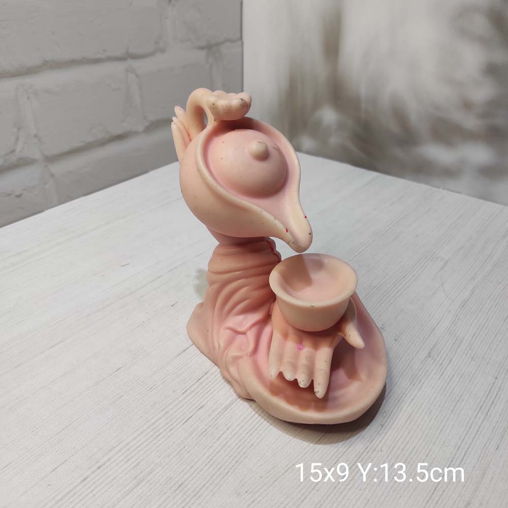 YY1646-Zarif El Desenli Geri Akış Tütsü Silikon Kalıp