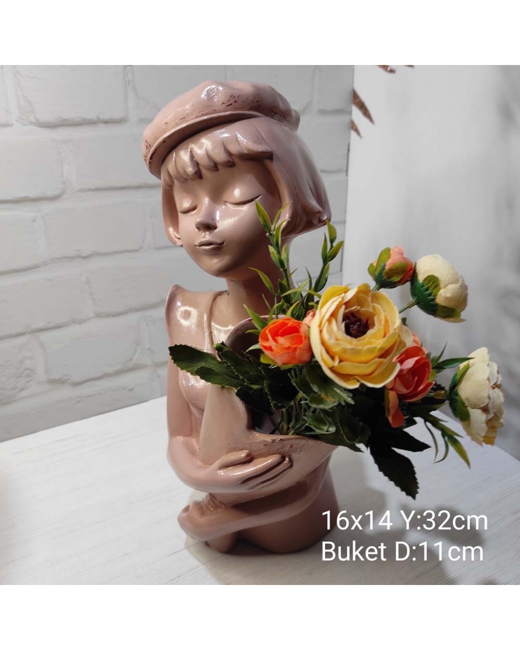 Buketli Kız Kepli Şapkalı Silikon Kalıp – Zarif ve Şık Dekoratif Tasarım! Buketli Kız Kepli Şapkalı Silikon Kalıp – Zarif ve Şık Dekoratif Tasarım!