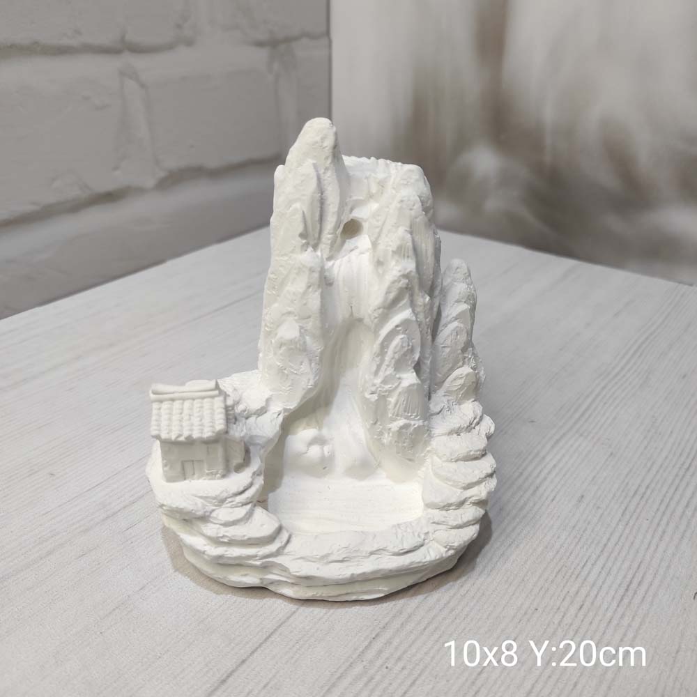 YY1689-Dağ Tütsü Küçük Kenarı Evli Silikon Kalıp