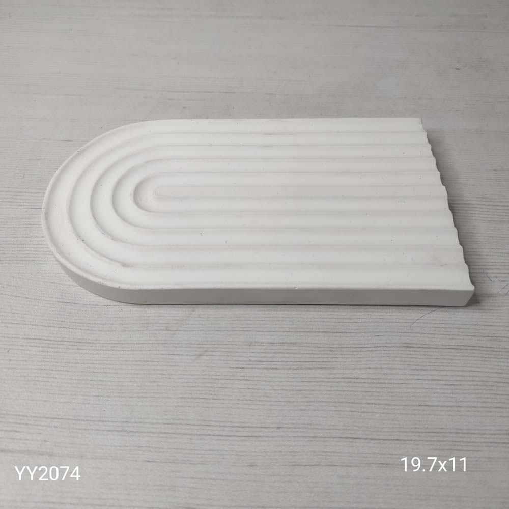 YY2074 Çizgili Sunumluk 19.7 Cm Silikon Kalıp