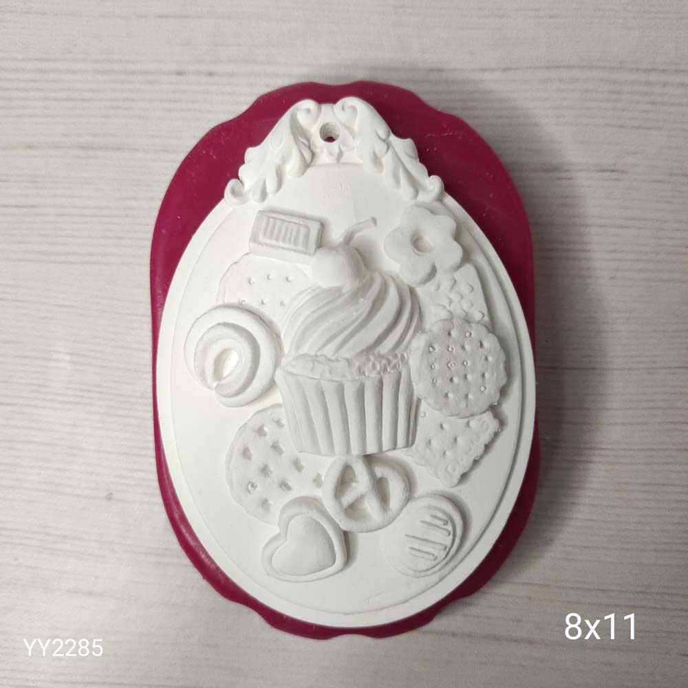 YY2285 Cup Cake Bisküvi Figürlü Magnet Model Silikon Kalıp YY2285 Cup Cake Bisküvi Figürlü Magnet Model Silikon Kalıp
